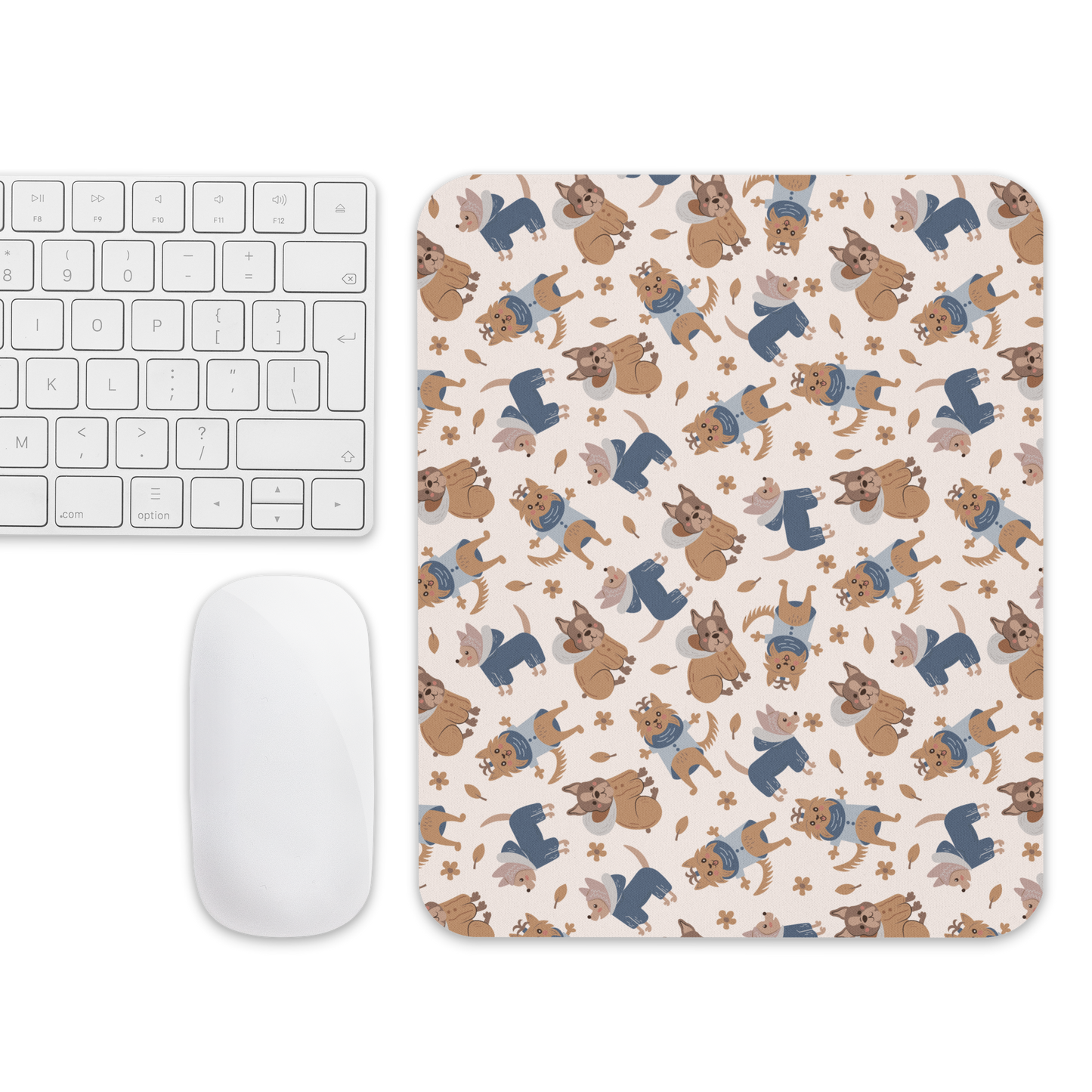 Cozy Dogs | Seamless Patterns | Mouse Pad - #8