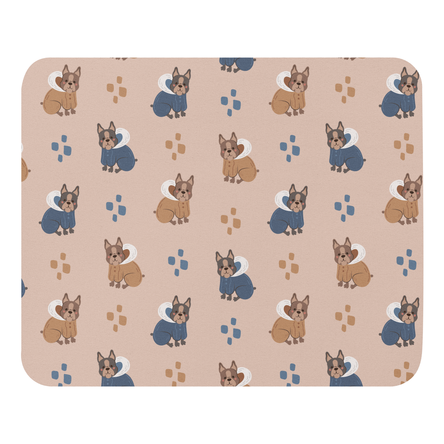 Cozy Dogs | Seamless Patterns | Mouse Pad - #12