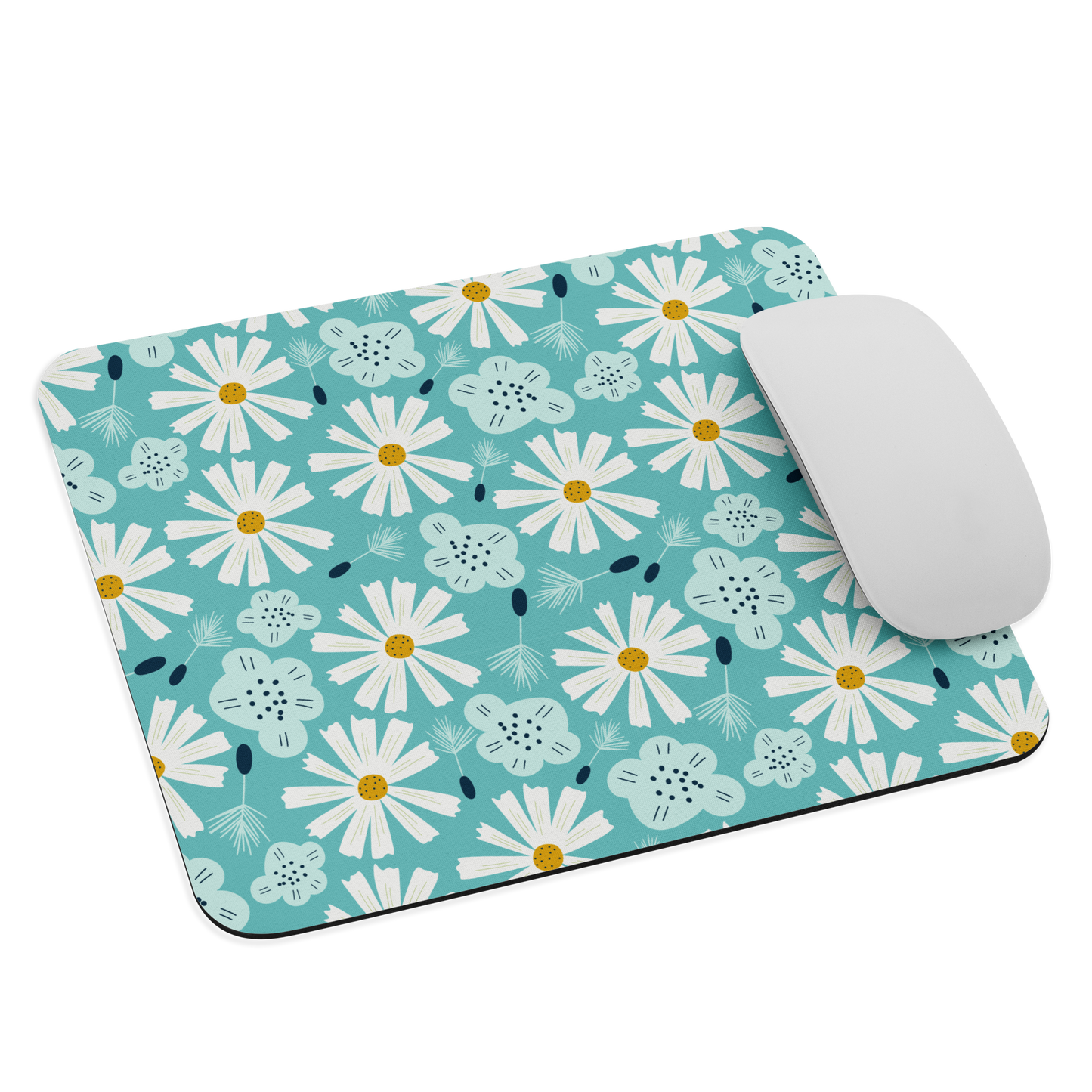 Scandinavian Spring Floral | Seamless Patterns | Mouse Pad - #10