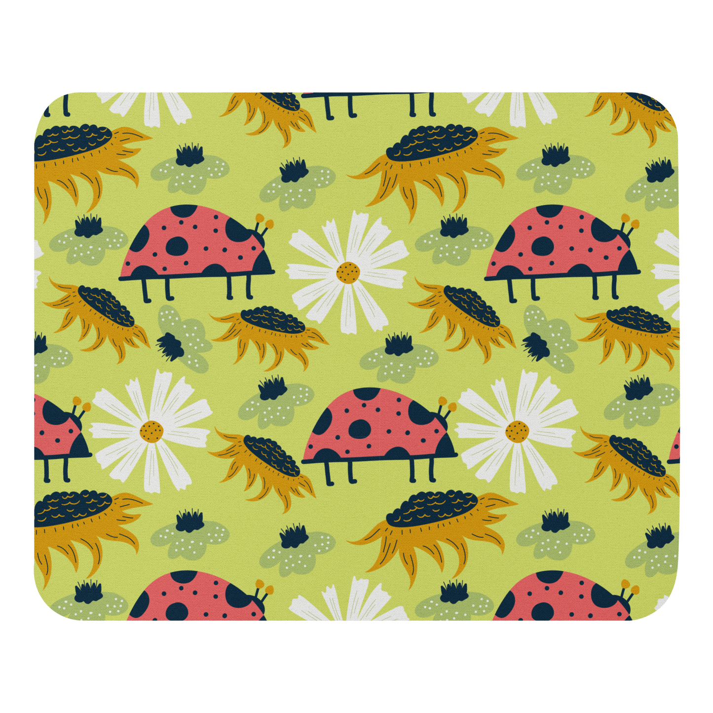 Scandinavian Spring Floral | Seamless Patterns | Mouse Pad - #6