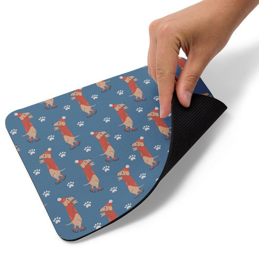 Cozy Dogs | Seamless Patterns | Mouse Pad - #6