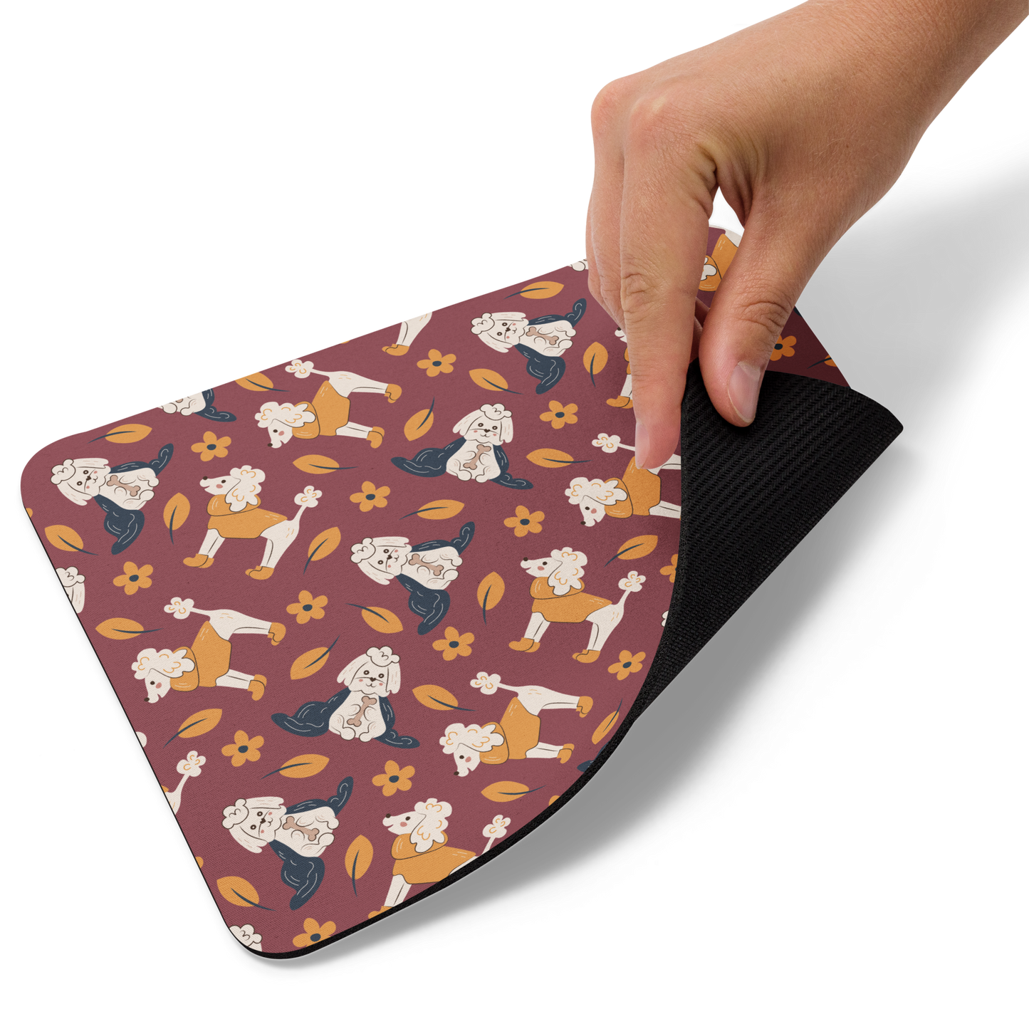 Cozy Dogs | Seamless Patterns | Mouse Pad - #9