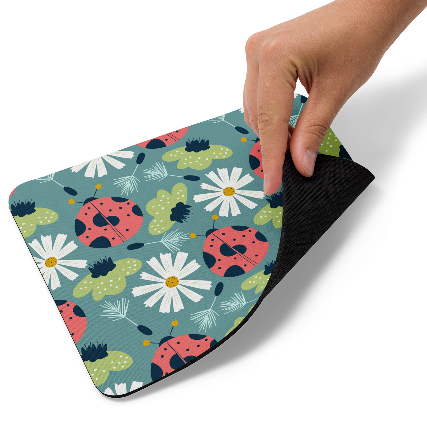 Scandinavian Spring Floral | Seamless Patterns | Mouse Pad - #2