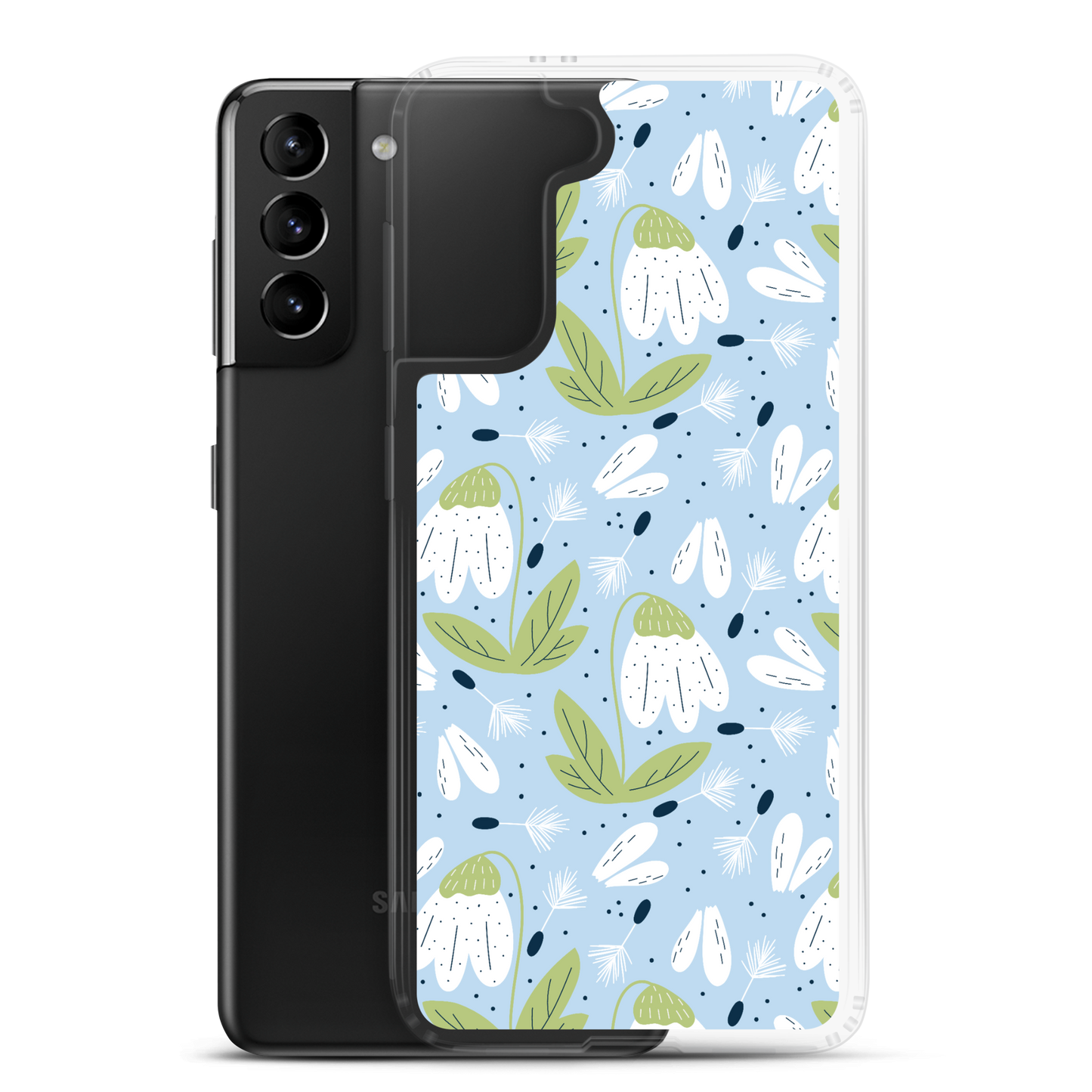 Scandinavian Spring Floral | Seamless Patterns | Samsung Case - #3