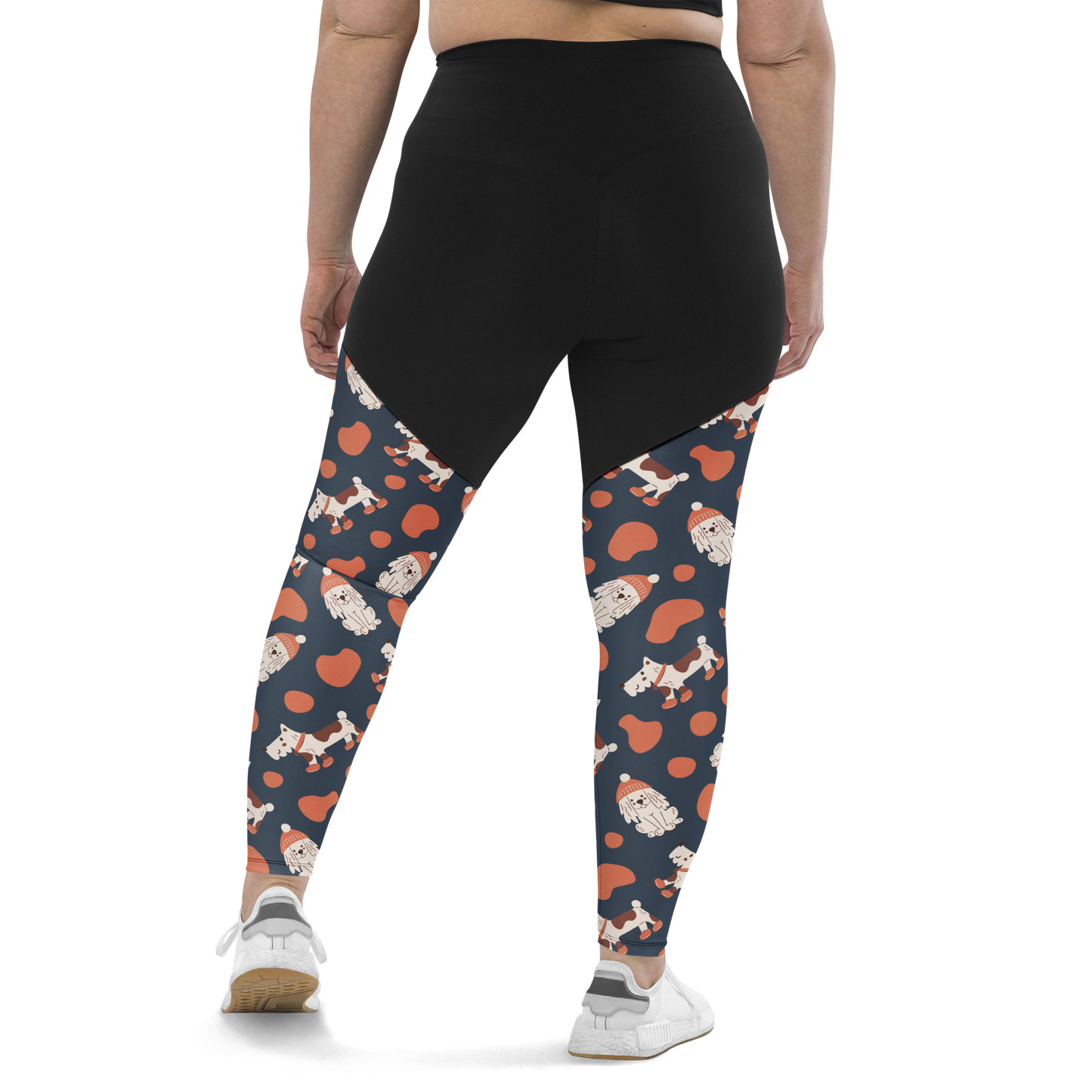 Cozy Dogs | Seamless Patterns | Sports Leggings - #5