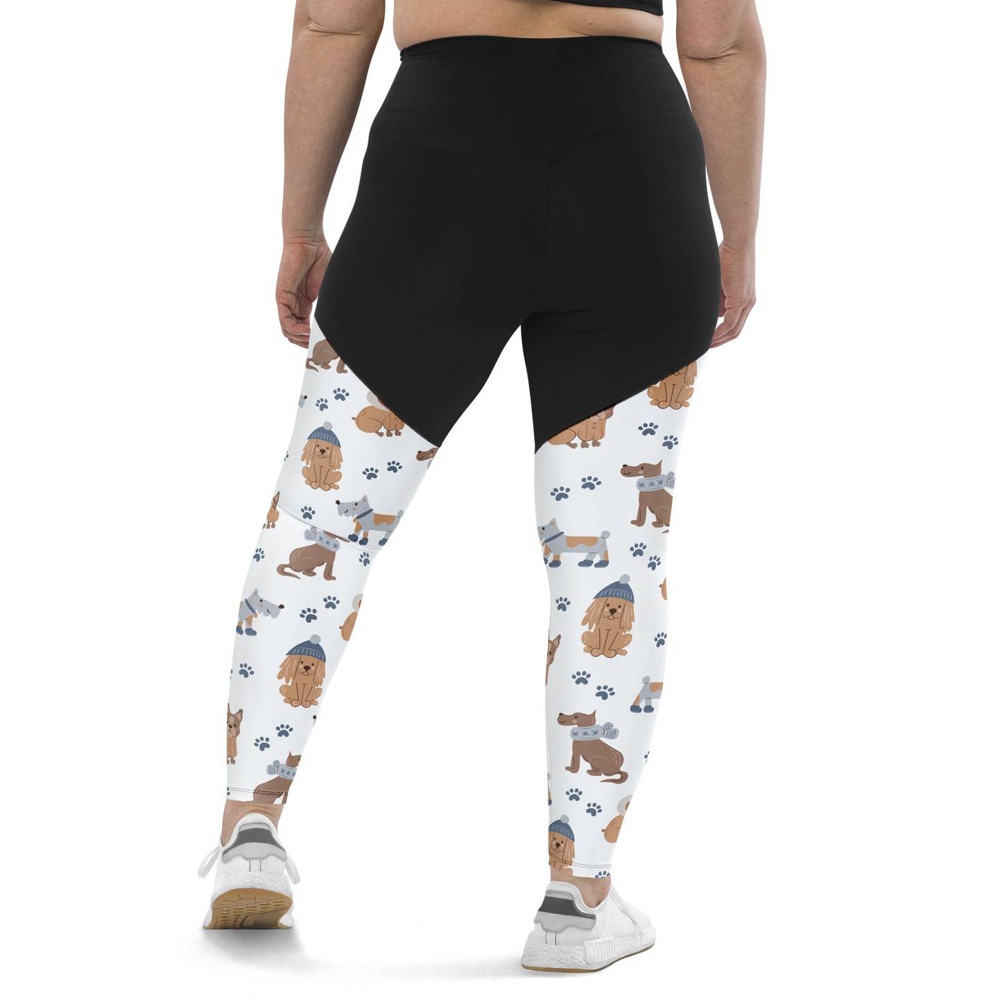 Cozy Dogs | Seamless Patterns | Sports Leggings - #7