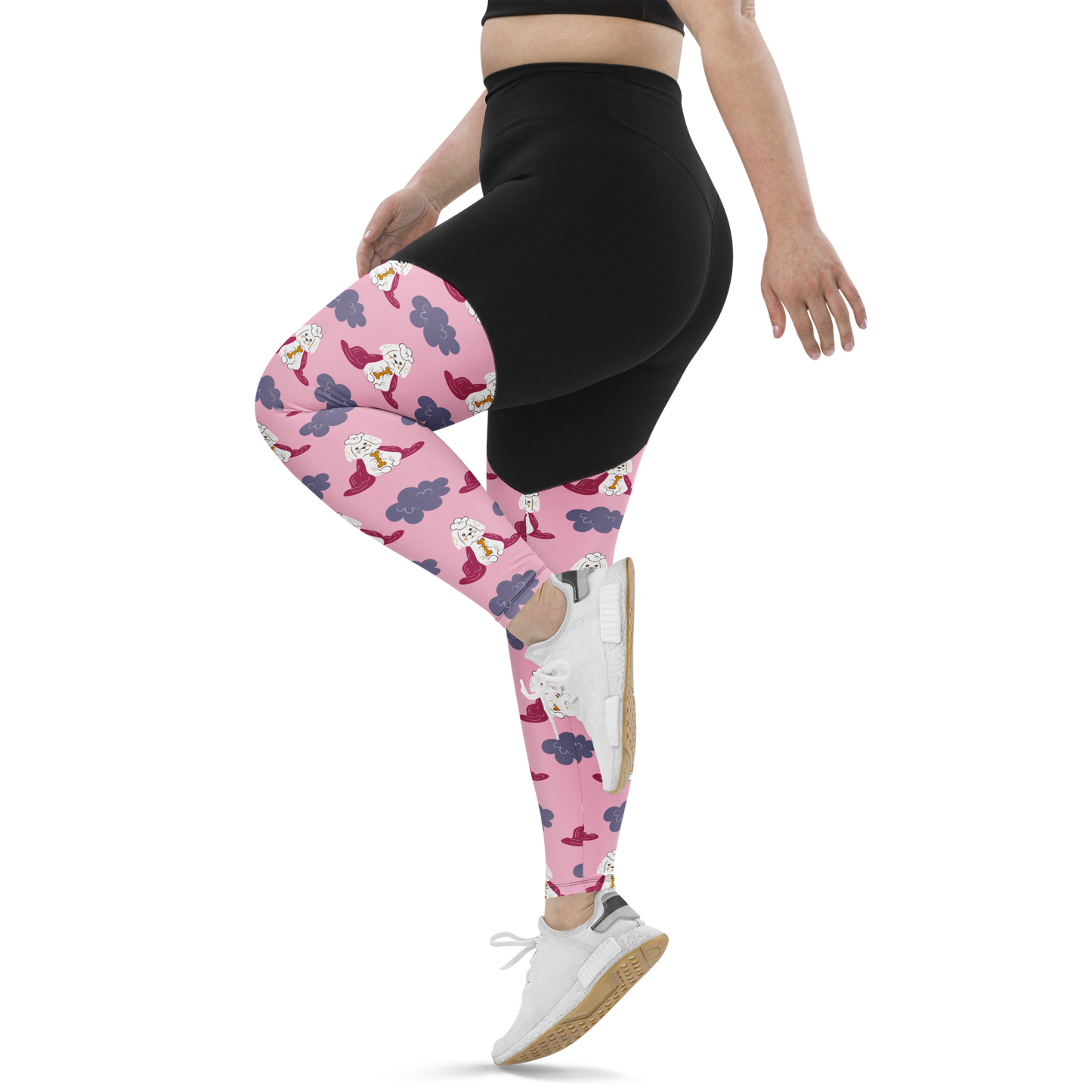 Cozy Dogs | Seamless Patterns | Sports Leggings - #10