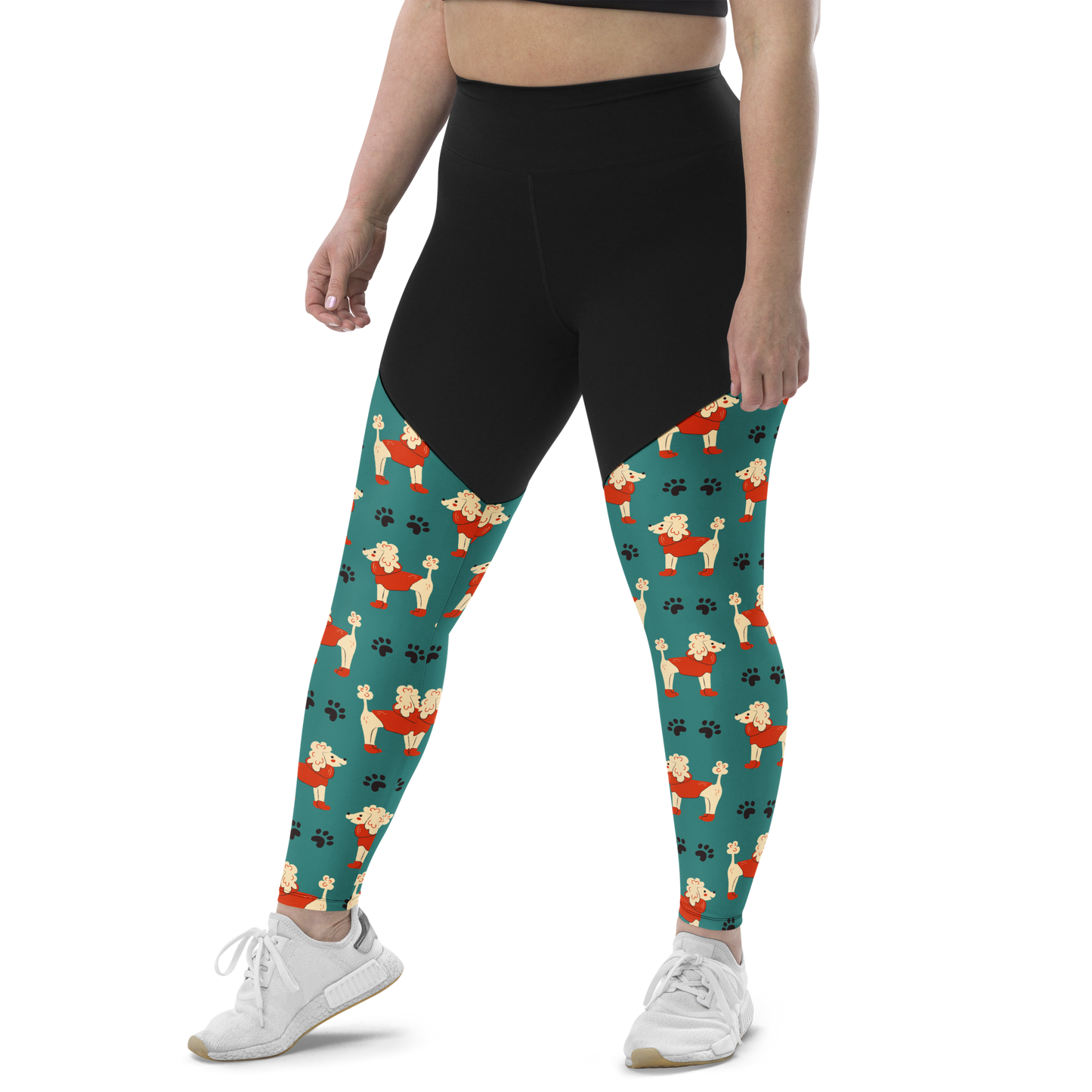 Cozy Dogs | Seamless Patterns | Sports Leggings - #1