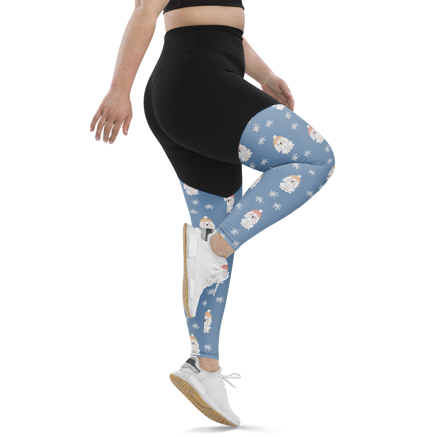 Cozy Dogs | Seamless Patterns | Sports Leggings - #3