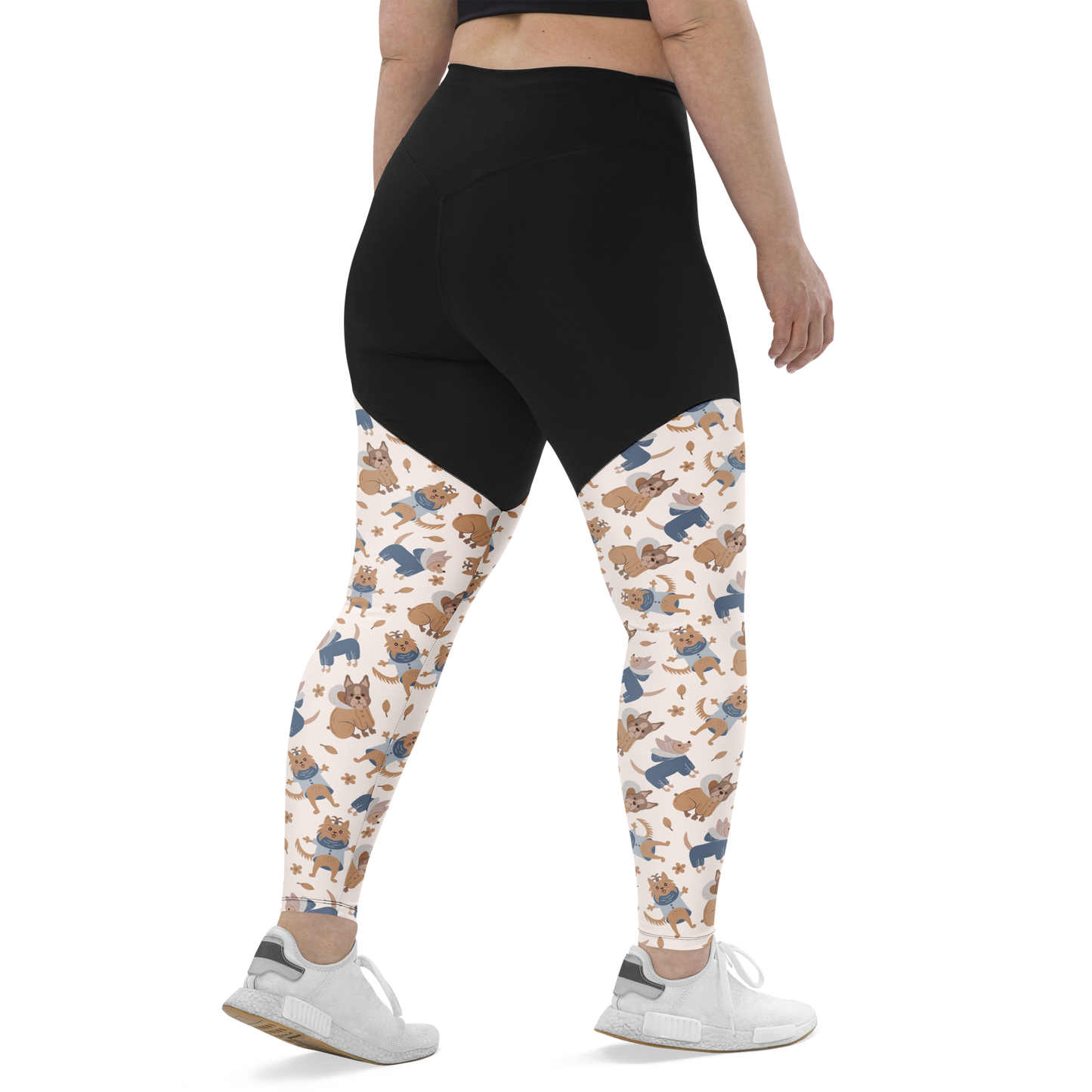 Cozy Dogs | Seamless Patterns | Sports Leggings - #8