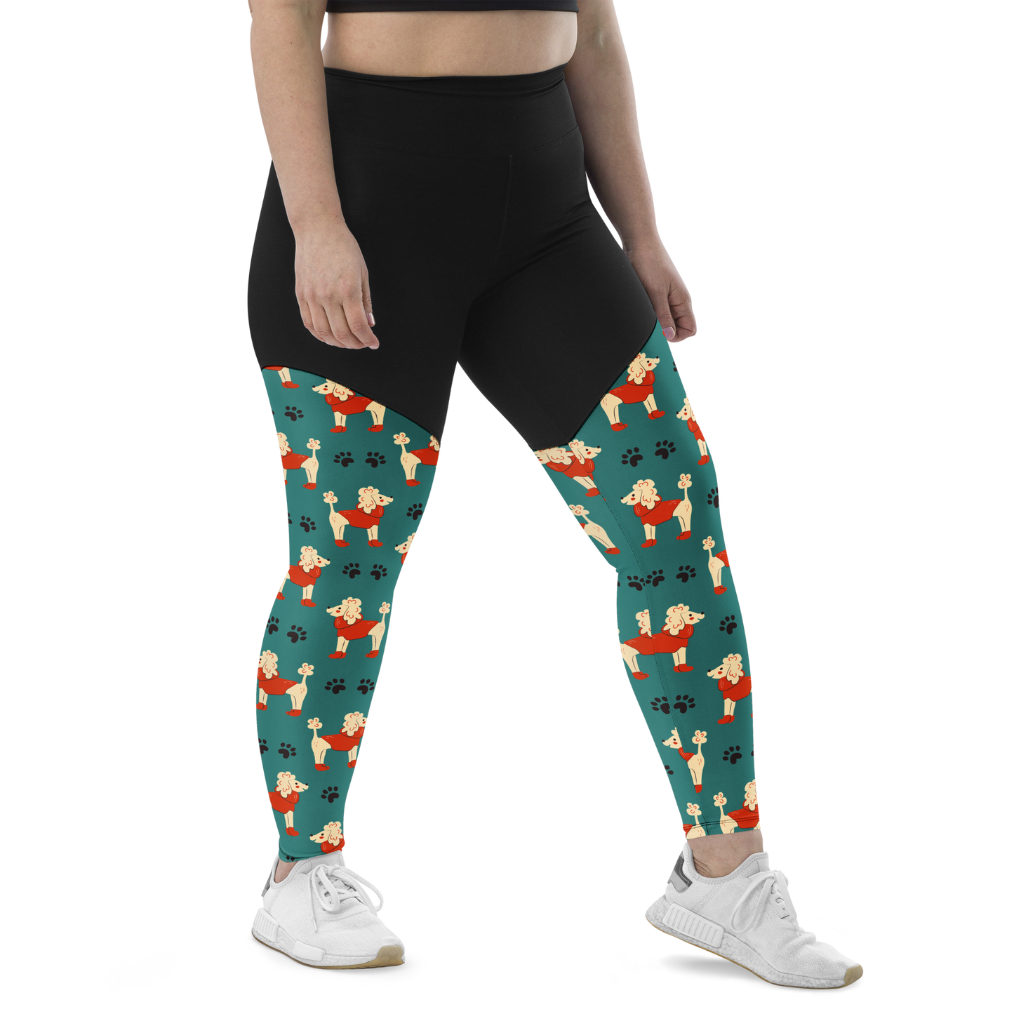 Cozy Dogs | Seamless Patterns | Sports Leggings - #1