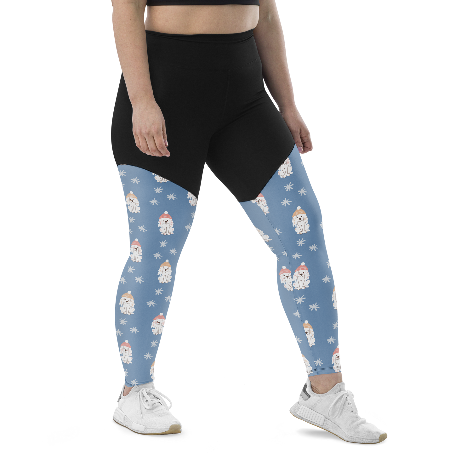 Cozy Dogs | Seamless Patterns | Sports Leggings - #3