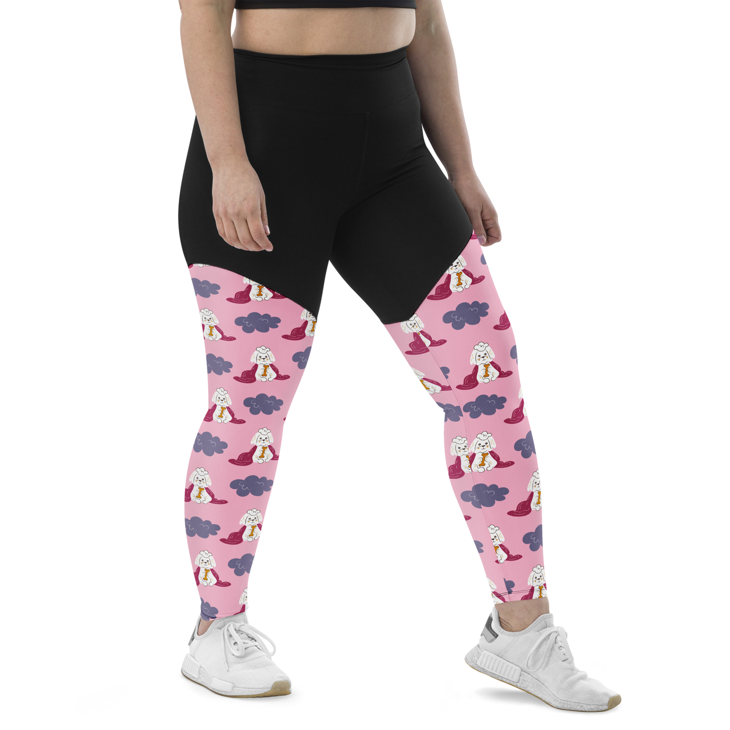 Cozy Dogs | Seamless Patterns | Sports Leggings - #10