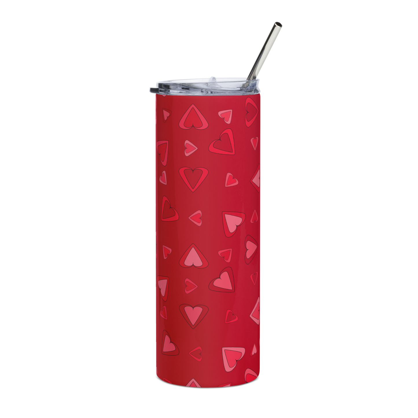 Rainbow Of Hearts | Batch 01 | Seamless Patterns | Stainless Steel Tumbler - #11
