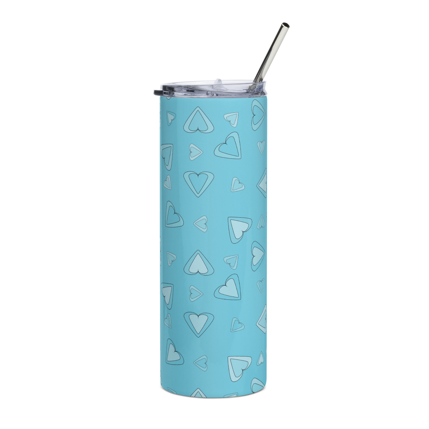 Rainbow Of Hearts | Batch 01 | Seamless Patterns | Stainless Steel Tumbler - #12