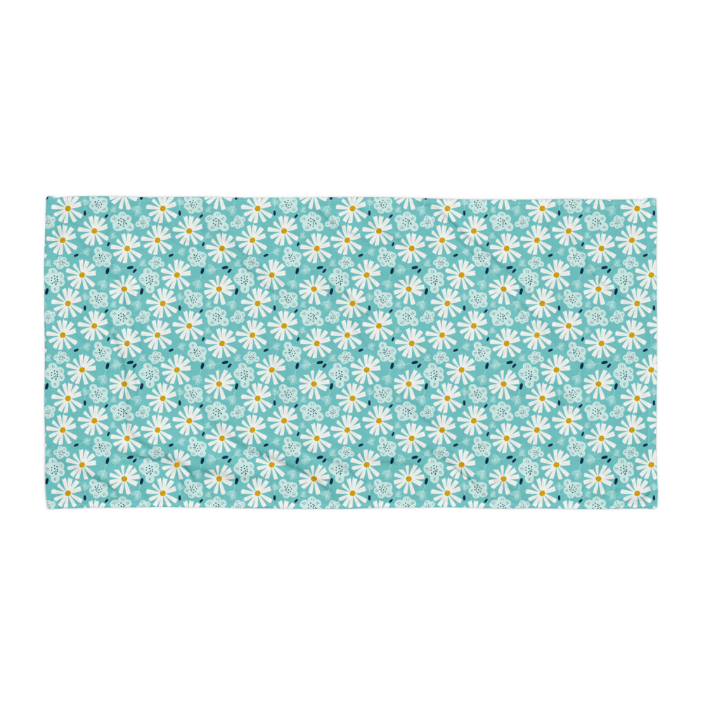 Scandinavian Spring Floral | Seamless Patterns | Sublimated Towel - #10