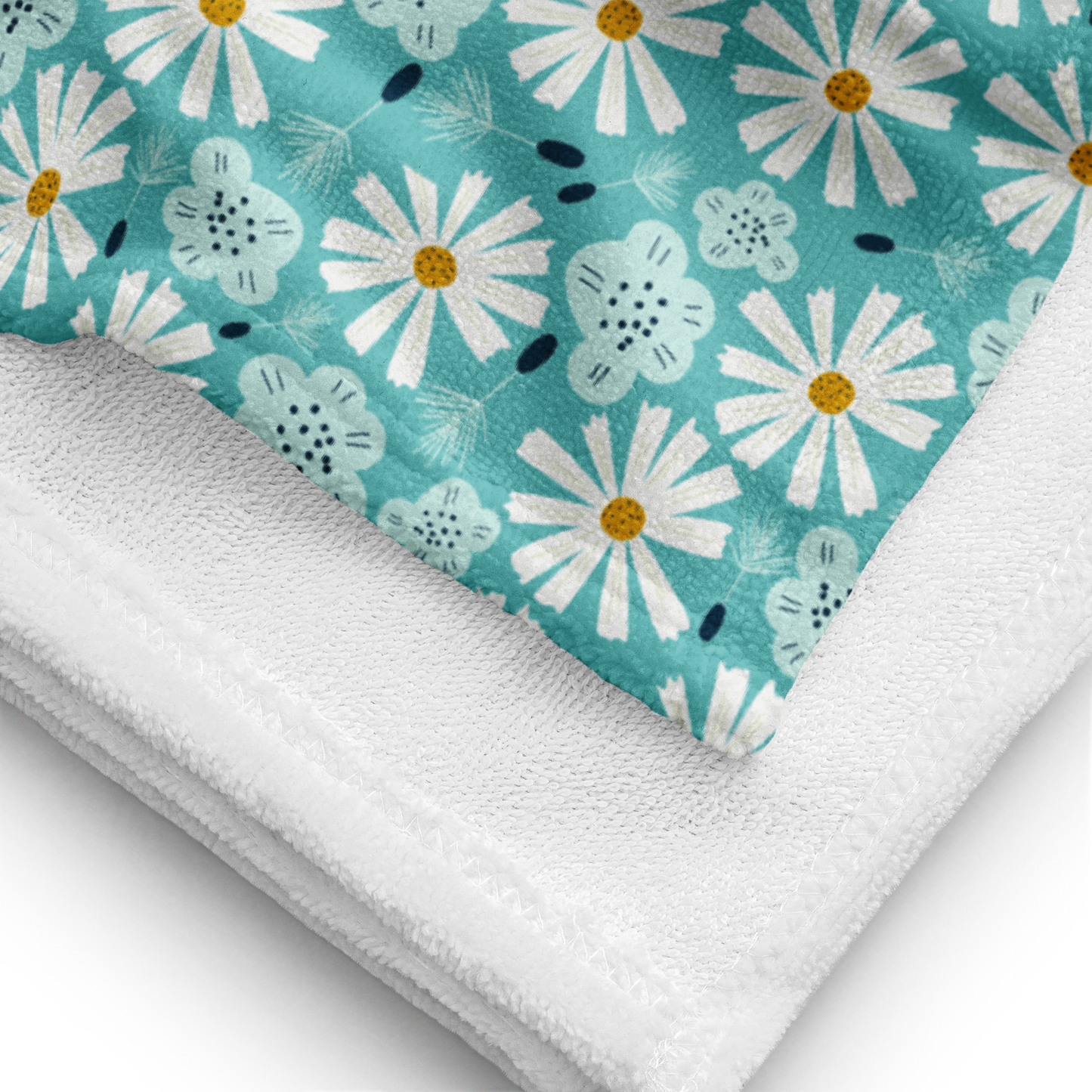 Scandinavian Spring Floral | Seamless Patterns | Sublimated Towel - #9