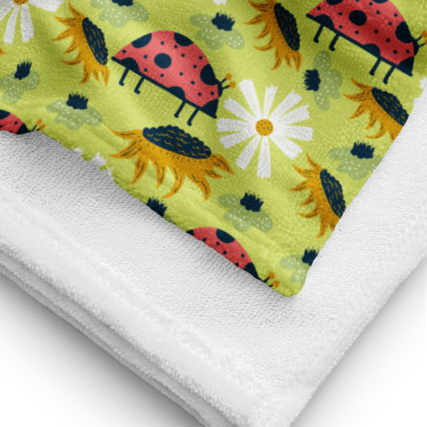 Scandinavian Spring Floral | Seamless Patterns | Sublimated Towel - #6
