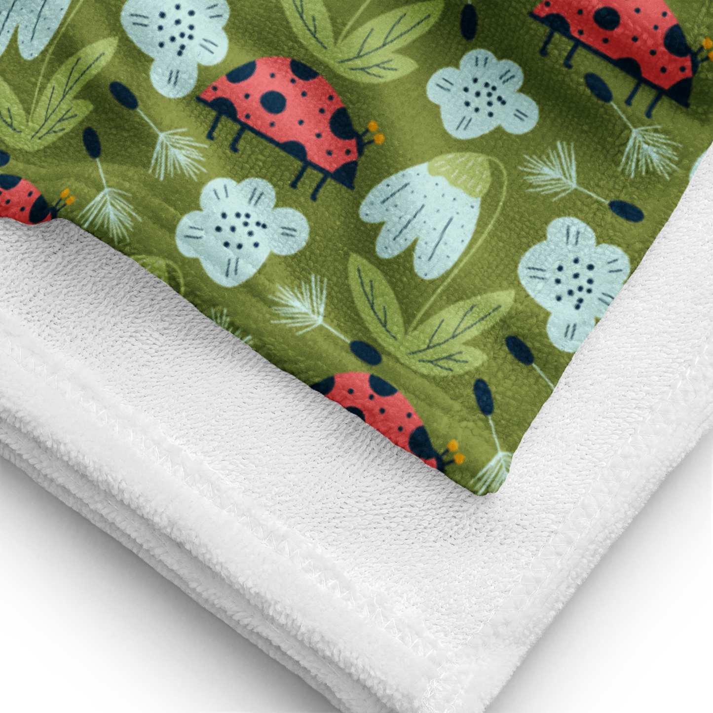 Scandinavian Spring Floral | Seamless Patterns | Sublimated Towel - #5