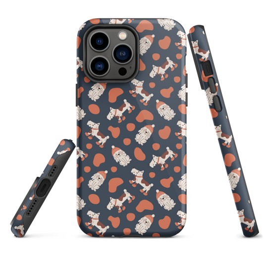 Cozy Dogs | Seamless Patterns | Tough iPhone Case - #5